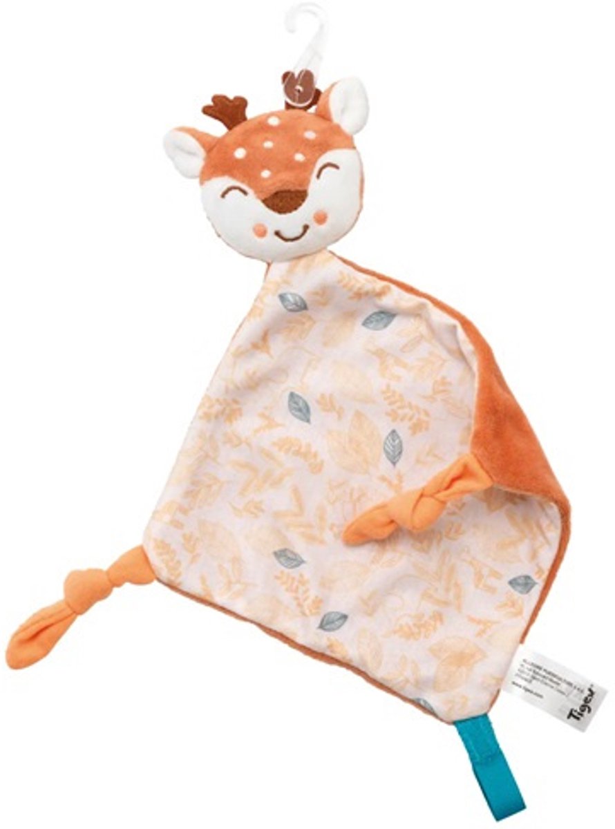 Tigex | Knuffeldoekje met | oranje- bruin | +0 m | Oranje